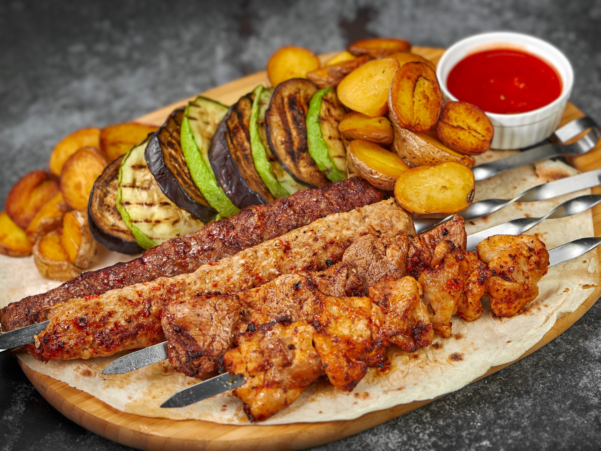 КОМБО шеф кебаб на четверых