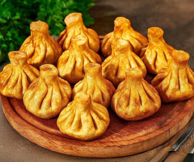 СЕТ Хинкали жареные с телятиной 15шт