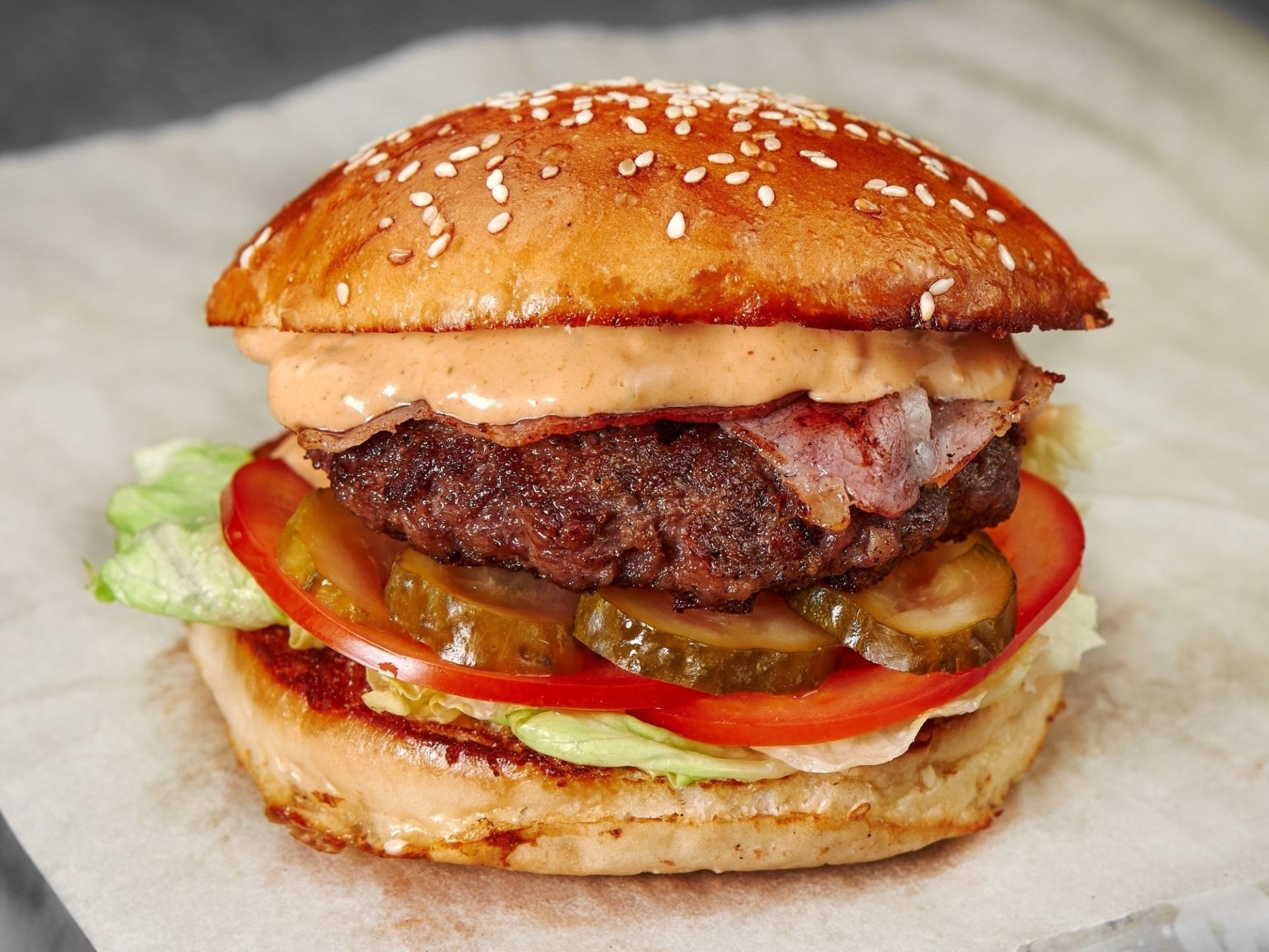 Биф Прожарка с беконом